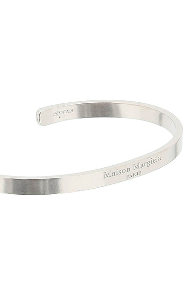 Maison margiela silver cuff bracelet SM1UY0065 SV0158 PALLADIO BURATTATO