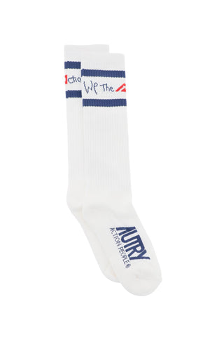 Autry socks with logo SOIU42AP ACT PRT