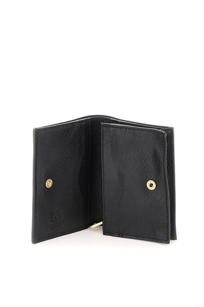 Il bisonte leather wallet SSW014 PV0001 NERO