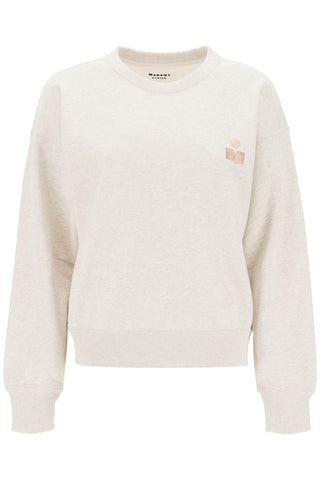 Isabel marant etoile mobyla crew-neck sweatshirt SW0086FA A3M01E ECRU