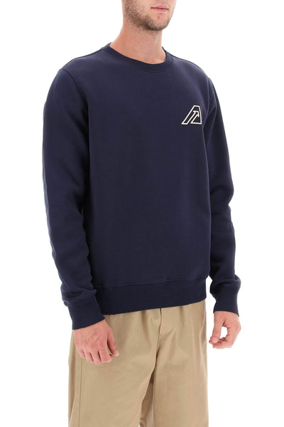 Autry icon crewneck sweatshirt SWIM411B BLUE