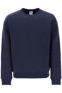 Autry icon sweatshirt with maxi logo SWIM412B BLUE
