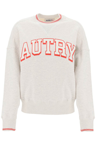 Autry oversized varsity sweatshirt SWPW524M MELANGE