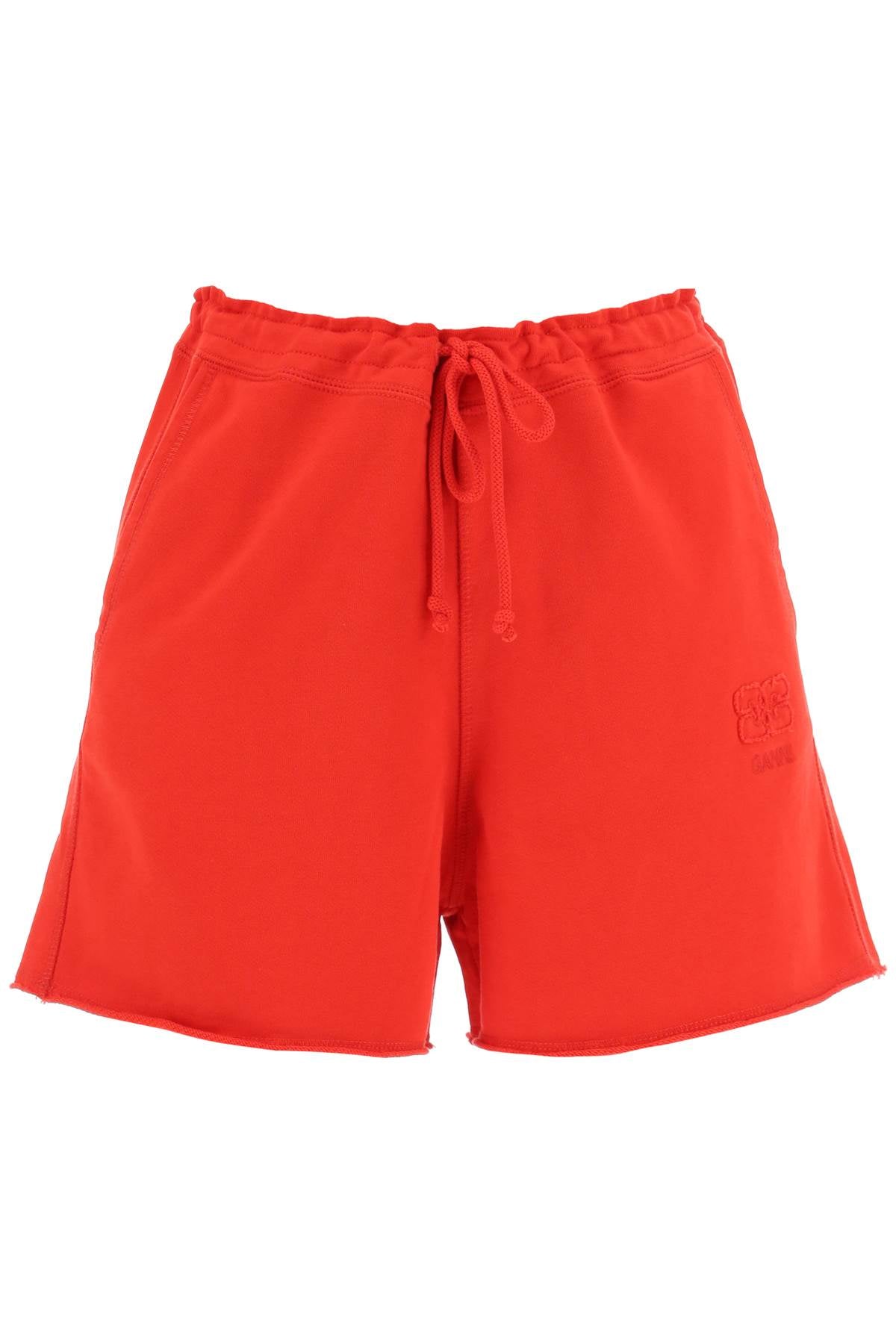 Racing Red Red Isoli Drawstring Shorts