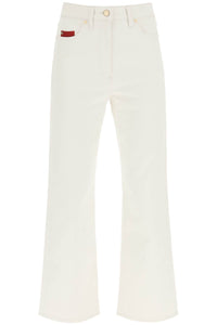 Agnona cotton cashmere jeans T70513 Y UC015 CHALK