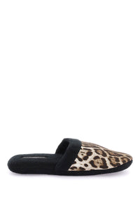 Dolce & gabbana 'leopardo' terry slippers TCF001 TCAGW LEOPARDO NERO