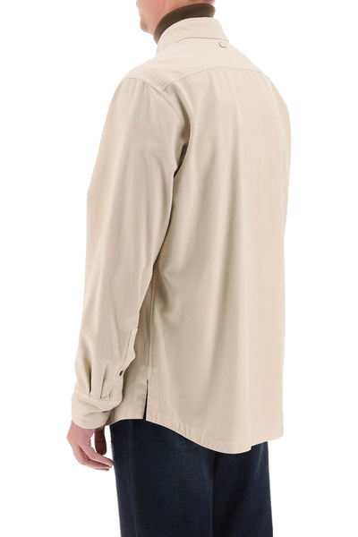 Agnona cotton & cashmere shirt TD06U7 N U2076 TUFO