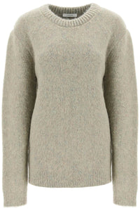 Lemaire sweater in melange-effect brushed yarn TO1095 LK1007 MEADOW MELANGE