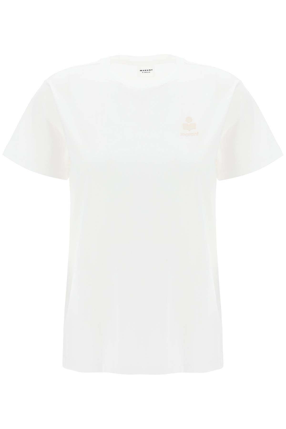 Isabel marant etoile aby regular fit t-shirt TS0070FA A1N98E WHITE