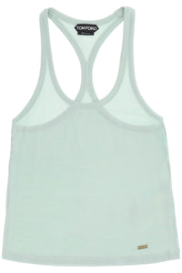 Tom ford racer-back tank top TSJ565 JEX079 POWDER GREEN