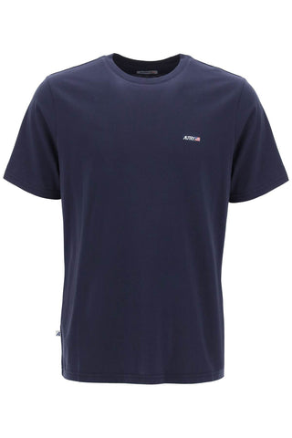 Autry t-shirt with logo label TSPM502B BLUE
