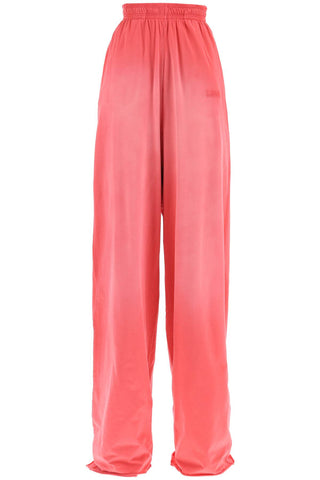 Vetements 雙層平紋針織運動褲 UE63SP100P1 水洗粉紅色