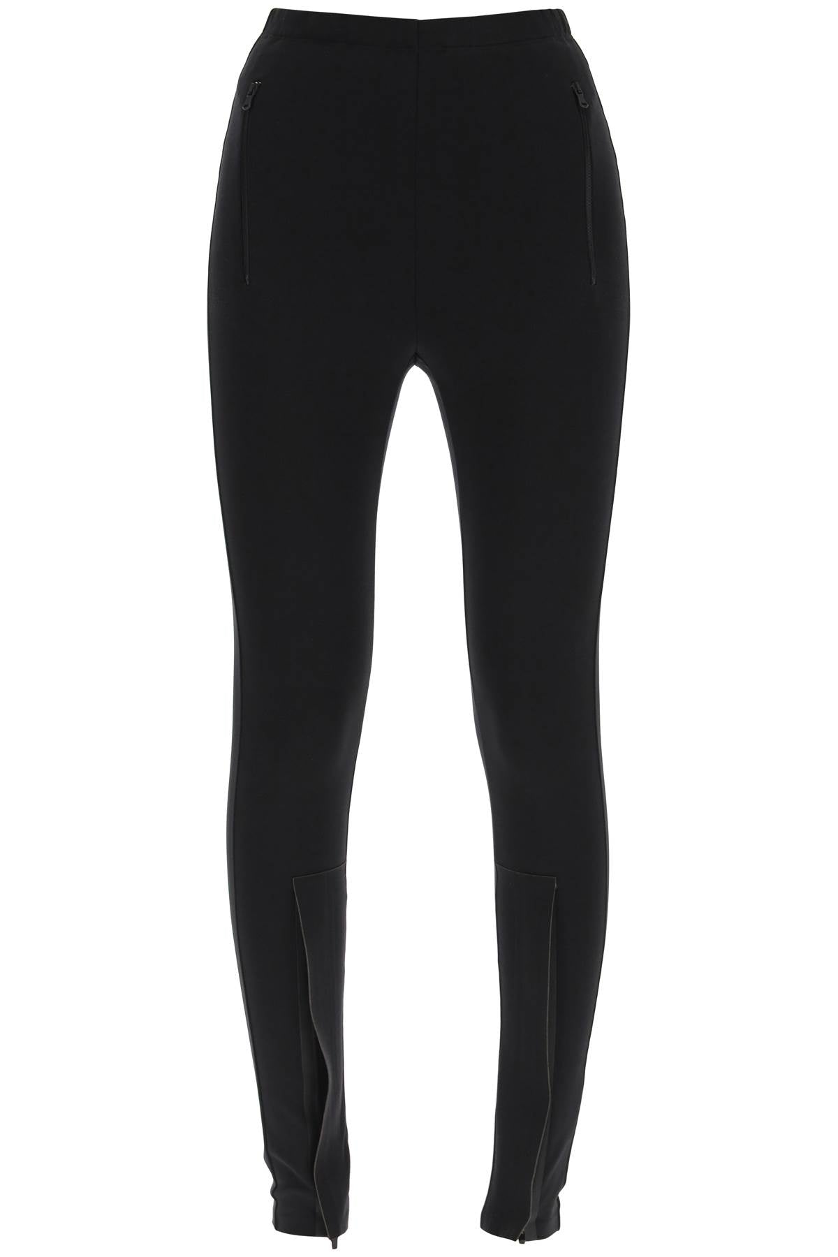 Guess Zip Fastening Detail Leggings Black | Cilento Designer Wear