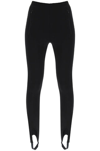 Wardrobe.nyc high-waisted stirrup leggings W2035R06 BLACK