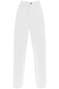 Wardrobe.nyc low-waisted loose fit jeans W2048PC WHITE