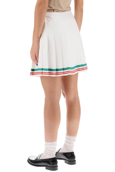 Casablanca casaway tennis mini skirt WF23SK03201 CASA WAY