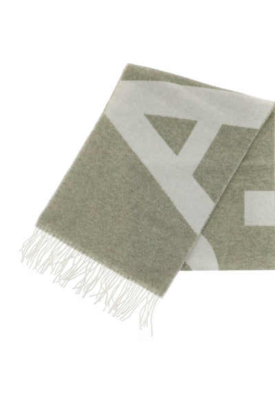 A.p.c. malo wool-blend scarf WOAOV M15176 TAUPE