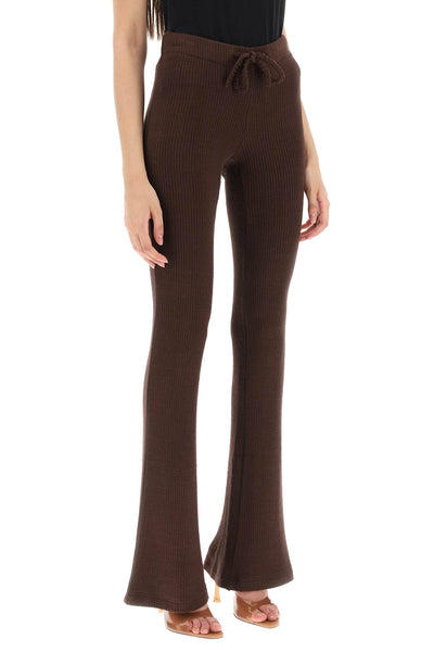 Siedres 'flo' knitted pants WPF23BT13BR BROWN