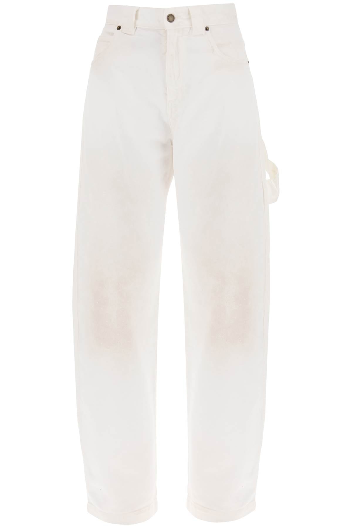 Darkpark 'audrey' cargo jeans WTR03 DWB01 DIRTY WHITE