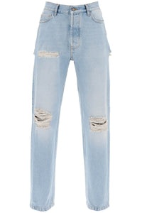 Darkpark naomi jeans with rips and cut outs WTR31 DBL01W052 LIGHT WASH RIPPED