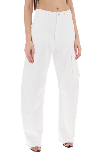 Darkpark rose cargo pants WTR54 FAC06 WHITE