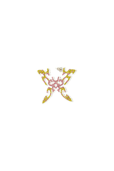 Collina strada tattoo butterfly earrings XX1256 PINK YELLOW