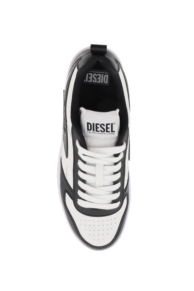 Diesel low 'ukiyo v2' sneakers Y03204 P5576 WHITE BLACK